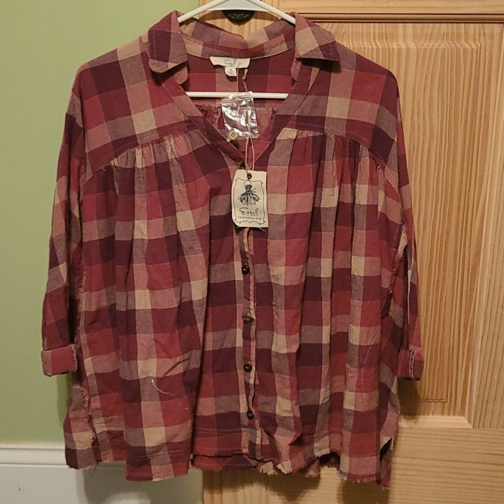 Plaid Button Up